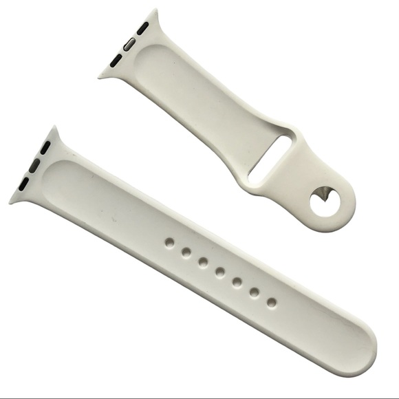5/$20 NEW WHiTE Sport Band Apple Watch 38/40/41mm M/L - Picture 5 of 8